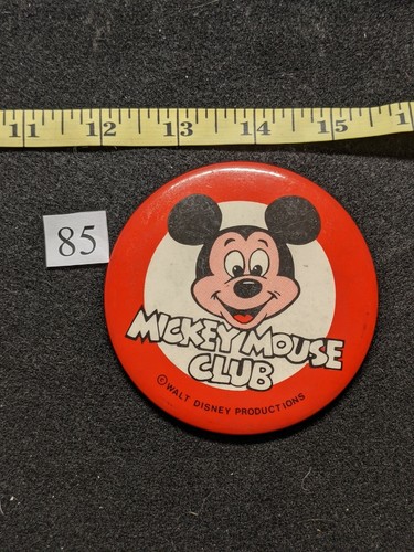 Mickey mouse club pin - club, pin-back